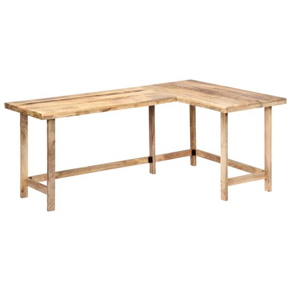 vidaXL Γραφείο 180 x 120 x 76 εκ. από Μασίφ Ξύλο Μάνγκο