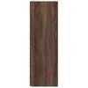 vidaXL Γωνιακό Έπιπλο Καφέ δρυς 33x33x100 εκ. από Επεξεργ. Ξύλο