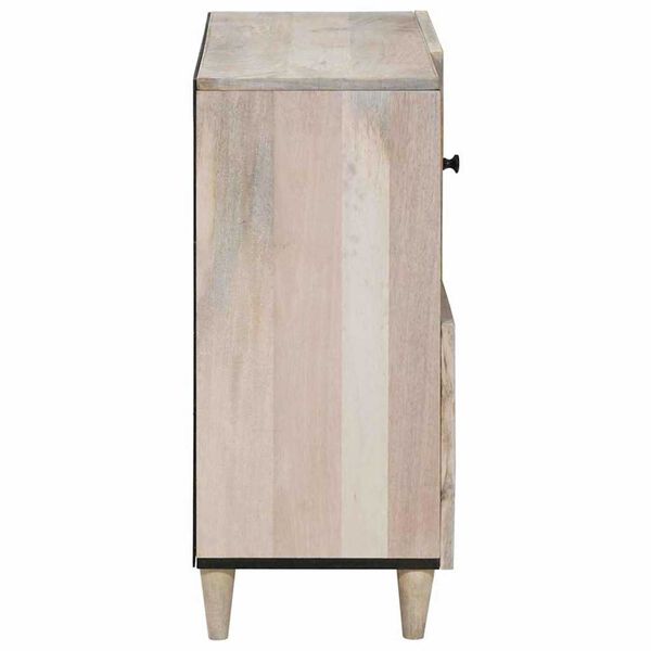 vidaXL Πλαϊνό γραφείο Λευκό 33.5 x 80 x 75 εκ
