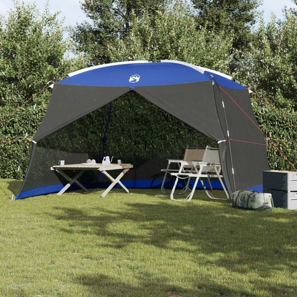 vidaXL Σκηνές με στέγη Αζούρ μπλε 380 x 380 x 225 εκ. Πολυεστέρας