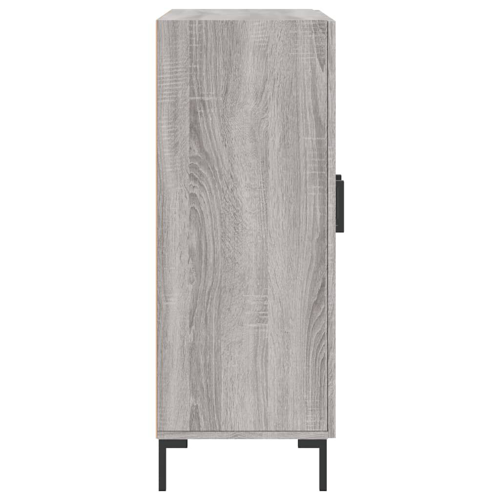 vidaXL Ντουλάπι Γκρι Sonoma 69,5 x 34 x 90 εκ. από Επεξεργασμένο Ξύλο