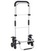 vidaXL Καρότσι Αγορών Μαύρο 47 x 39 x 100.5 εκ. Ύφασμα Oxford