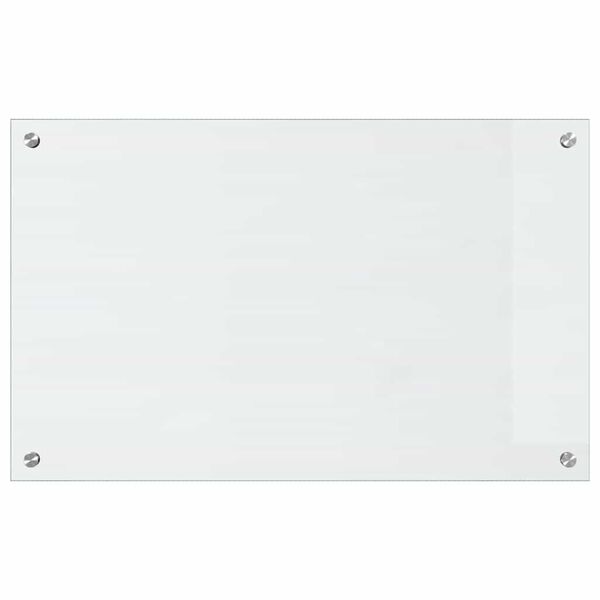 vidaXL Πίσω Πάνελ Κουζίνας Διαφανές 80 x 50 cm σκληρυμένο γυαλί