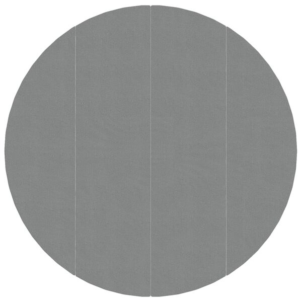 vidaXL Υπόστρωμα Πισίνας Ανοιχτό Γκρι Ø428 εκ. Πολυεστερικό Γεωύφασμα