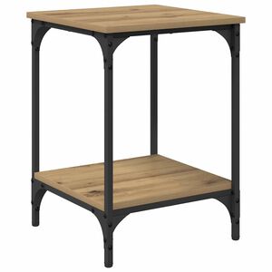 vidaXL &Tau;&rho;&alpha;&pi;&epsilon;&zeta;ά&kappa;&iota; &sigma;&alpha;&lambda;&omicron;&nu;&iota;&omicron;ύ Artisan Oak 40 x 40 x 55 &epsilon;&kappa;