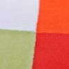 vidaXL Πολυθρόνα Cube με Σχέδιο Patchwork και Πόδια Χρωμίου Υφασμάτινη