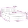 vidaXL &Kappa;&rho;&epsilon;&beta;ά&tau;&iota; Boxspring &mu;&epsilon; &Sigma;&tau;&rho;ώ&mu;&alpha; &Alpha;&nu;&omicron;&iota;&chi;&tau;ό &Gamma;&kappa;&rho;&iota; 140x210 &epsilon;&kappa;. &Beta;&epsilon;&lambda;&omicron;ύ&delta;&iota;&nu;&omicron;