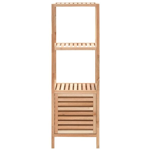 vidaXL Ραφιέρα Μπάνιου 39,5x35,5x123 εκ. από Μασίφ Ξύλο Καρυδιάς