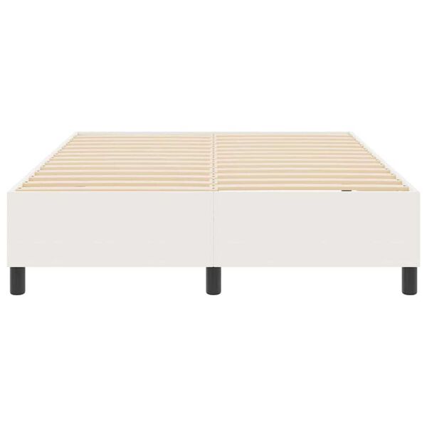 vidaXL Κρεβάτι με ελατήρια Κρεμ 160 x 200 cm Βελούδο