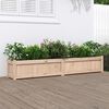 vidaXL Ζαρντινιέρα 180 x 31 x 31 εκ. από Μασίφ Ξύλο Πεύκου