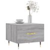 vidaXL Τραπεζάκι Σαλονιού Γκρι Sonoma 50x50x40 εκ. Επεξεργασμένο Ξύλο