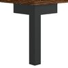 vidaXL Τραπεζάκια Σαλονιού 2 τεμ Brown Oak 50x50x40 εκ Επεξ. Ξύλο