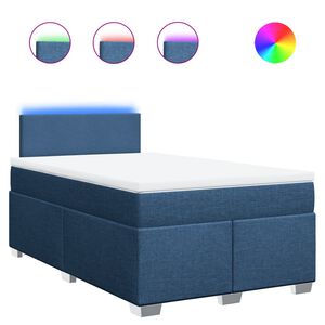 vidaXL &Kappa;&rho;&epsilon;&beta;ά&tau;&iota; Boxspring &mu;&epsilon; &Sigma;&tau;&rho;ώ&mu;&alpha; &Mu;&pi;&lambda;&epsilon; 120x190 &epsilon;&kappa;. &Upsilon;&phi;&alpha;&sigma;&mu;ά&tau;&iota;&nu;&omicron;