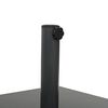 vidaXL Εξωτερική βάση ομπρέλας Σκούρο γκρι 45 x 45 x 31.5 εκ.