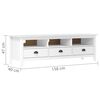 vidaXL Έπιπλο Τηλεόρασης Hill Λευκό 158x40x47 εκ. Ξύλο Πεύκου