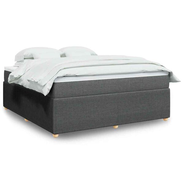vidaXL &Kappa;&rho;&epsilon;&beta;ά&tau;&iota; Boxspring &mu;&epsilon; &Sigma;&tau;&rho;ώ&mu;&alpha; &Sigma;&kappa;&omicron;ύ&rho;&omicron; &Gamma;&kappa;&rho;&iota; 180x200 &epsilon;&kappa; &Upsilon;&phi;&alpha;&sigma;&mu;ά&tau;&iota;&nu;