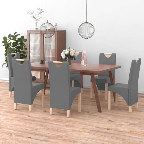 vidaXL &Kappa;&alpha;&rho;έ&kappa;&lambda;&epsilon;&sigmaf; &Tau;&rho;&alpha;&pi;&epsilon;&zeta;&alpha;&rho;ί&alpha;&sigmaf; 6 &tau;&epsilon;&mu;. &Gamma;&kappa;&rho;&iota; &alpha;&pi;ό &Sigma;&upsilon;&nu;&theta;&epsilon;&tau;&iota;&kappa;ό &Delta;έ&rho;&mu;&alpha;