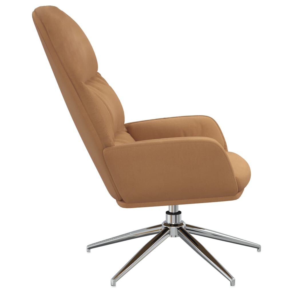 vidaXL Πολυθρόνα Relax Taupe από Συνθετικό Καστόρι