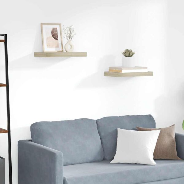 vidaXL &Rho;ά&phi;&iota;&alpha; &Tau;&omicron;ί&chi;&omicron;&upsilon; 2 &tau;&epsilon;&mu;. &Chi;&rho;ώ&mu;&alpha; &Delta;&rho;&upsilon;ό&sigmaf; 40x23x3,8 &epsilon;&kappa;. MDF