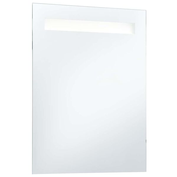 vidaXL Καθρέφτης Μπάνιου Τοίχου με LED 60 x 80 εκ.