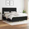 vidaXL &Kappa;&rho;&epsilon;&beta;ά&tau;&iota; Boxspring &mu;&epsilon; &Sigma;&tau;&rho;ώ&mu;&alpha; &Mu;&alpha;ύ&rho;&omicron; 180x200 &epsilon;&kappa;. &Upsilon;&phi;&alpha;&sigma;&mu;ά&tau;&iota;&nu;&omicron;