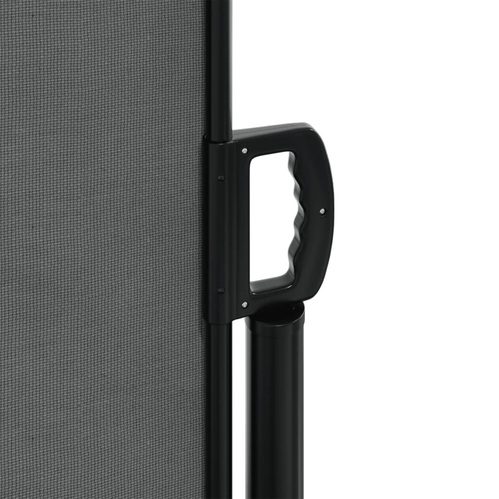 vidaXL Σκίαστρο Πλαϊνό Συρόμενο Ανθρακί 140 x 1200 εκ.