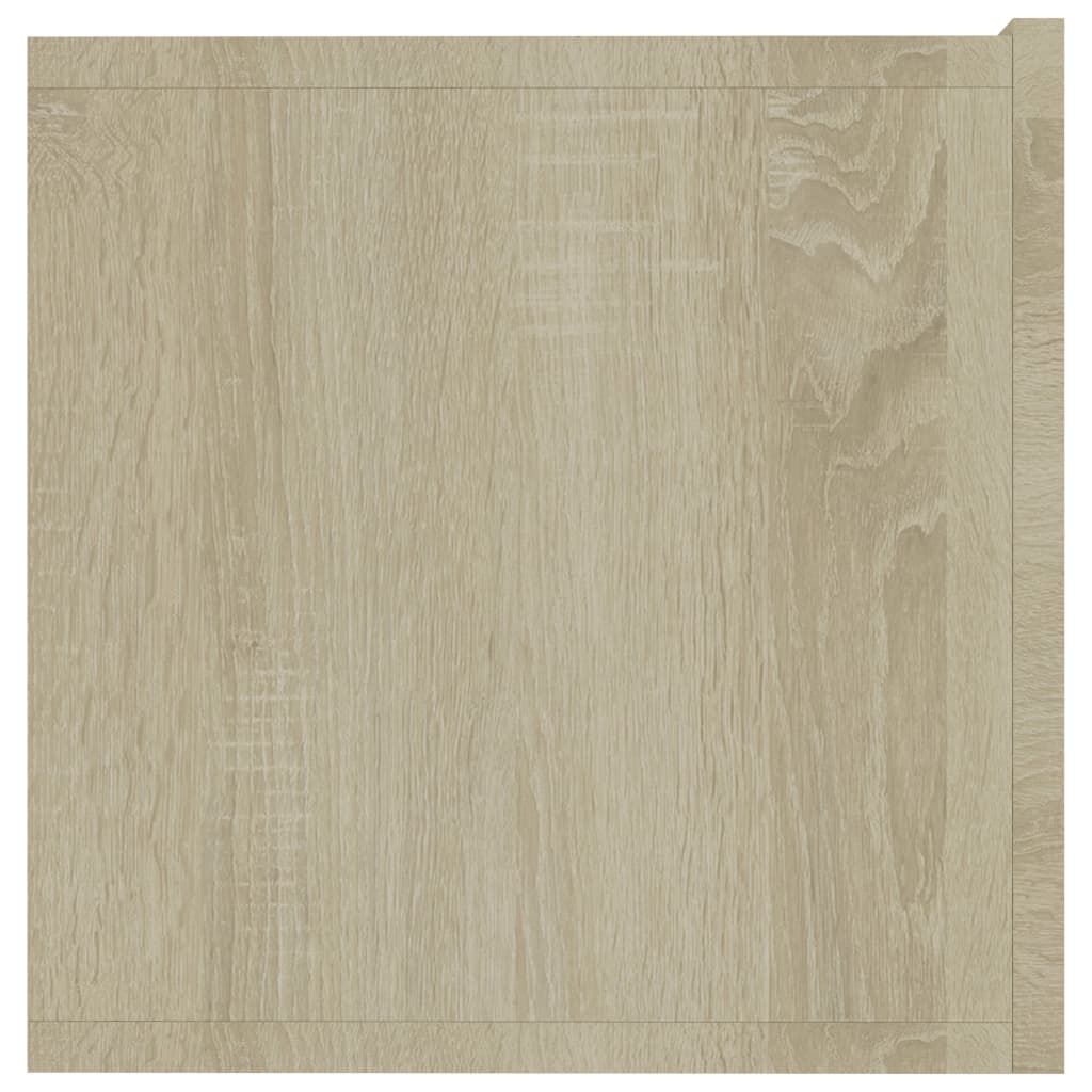 vidaXL Έπιπλο Τηλεόρασης Sonoma Δρυς 80 x 30 x 30 εκ. από Επεξ. Ξύλο