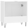 vidaXL Ντουλάπι Μπάνιου Λευκό 58 x 33 x 60 εκ. από Επεξεργασμένο Ξύλο