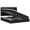 vidaXL LED &Kappa;&rho;&epsilon;&beta;ά&tau;&iota; &alpha;&pi;&omicron;&theta;ή&kappa;&epsilon;&upsilon;&sigma;&eta;&sigmaf; &mu;&epsilon; &sigma;&tau;&rho;ώ&mu;&alpha; &Mu;&alpha;ύ&rho;&omicron; 140 x 190 cm Ύ&phi;&alpha;&sigma;&mu;&alpha;