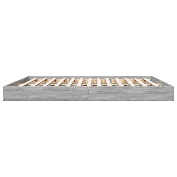 vidaXL Πλαίσιο κρεβατιού χωρίς στρώμα 180x200 εκ. Επεξεργασμένο Ξύλο