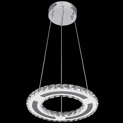Φωτιστικό Κρεμαστό Δαχτυλίδι από Κρύσταλλο με LED 13 W