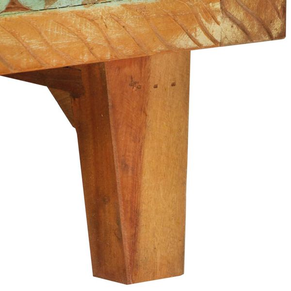 vidaXL Ντουλάπι με Χειροποίητο Σκάλισμα 55x30x75εκ Μασίφ Ανακυκλ. Ξύλο