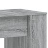 vidaXL Γραφείο Γκρι Sonoma 140 x 50 x 75 εκ. από Επεξεργασμένο Ξύλο