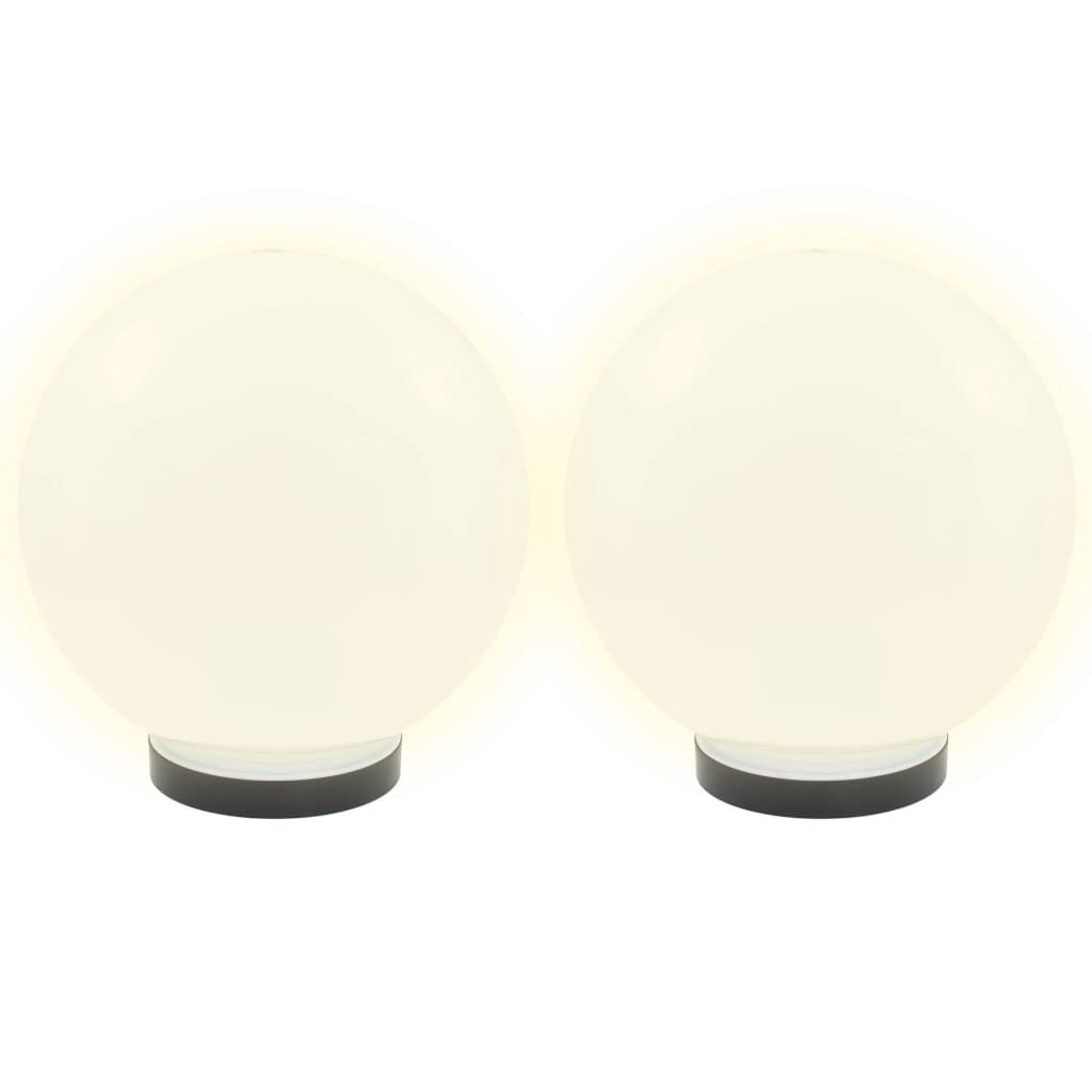 vidaXL Φωτιστικά Μπάλα LED 4 τεμ. Σφαιρικά 25 εκ. Ακρυλικά (PMMA)