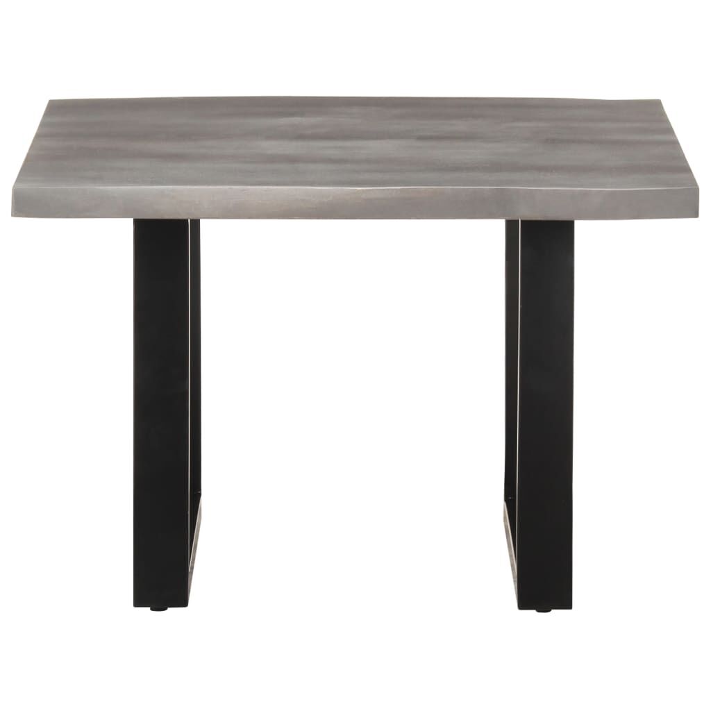 vidaXL Τραπεζάκι Σαλονιού Live Edge 60x60x40 εκ. Μασίφ Ξύλο Ακακίας