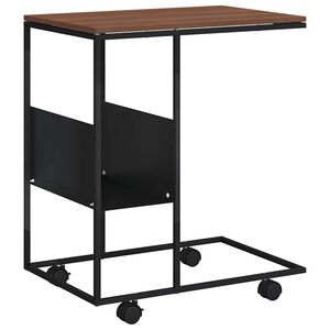 vidaXL &Beta;&omicron;&eta;&theta;&eta;&tau;&iota;&kappa;ό &Tau;&rho;&alpha;&pi;έ&zeta;&iota; &mu;&epsilon; &Rho;ό&delta;&epsilon;&sigmaf; &Mu;&alpha;ύ&rho;&omicron; 55 x 36 x 63,5 &epsilon;&kappa;. &Epsilon;&pi;&epsilon;&xi;. &Xi;ύ&lambda;&omicron;