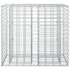 vidaXL &Alpha;&nu;&alpha;&sigma;&eta;&kappa;&omega;&mu;έ&nu;&omicron; &kappa;&rho;&epsilon;&beta;ά&tau;&iota; gabion &Alpha;&sigma;&eta;&mu;ί 90 x 50 x 80 &epsilon;&kappa;