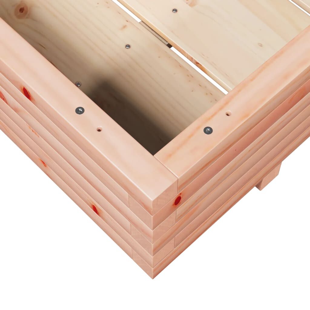 vidaXL Ζαρντινιέρα Κήπου 90x60x26,5 εκ. από Μασίφ Ξύλο Ψευδοτσούγκας
