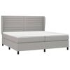vidaXL &Kappa;&rho;&epsilon;&beta;ά&tau;&iota; Boxspring &mu;&epsilon; &Sigma;&tau;&rho;ώ&mu;&alpha; &Alpha;&nu;&omicron;&iota;&chi;&tau;ό &Gamma;&kappa;&rho;&iota; 200x200 &epsilon;&kappa;. &Upsilon;&phi;&alpha;&sigma;&mu;ά&tau;&iota;&nu;&omicron;