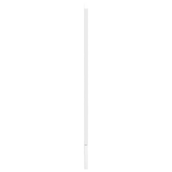 vidaXL Πίνακας πλυντηρίου πιάτων "Kalmar" High Gloss White 45x1,5x67cm