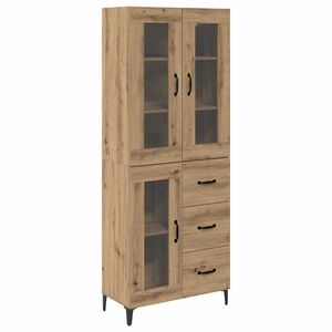 vidaXL Highboard Artisan Oak 69,5 x 34 x 180 &epsilon;&kappa;. &Epsilon;&pi;&epsilon;&xi;&epsilon;&rho;&gamma;&alpha;&sigma;&mu;έ&nu;&omicron; &Xi;ύ&lambda;&omicron;