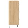 vidaXL Ντουλάπι Sonoma Δρυς 34,5x34x90 εκ. από Επεξεργασμένο Ξύλο