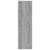 vidaXL Βιβλιοθήκη/Διαχωρ. Χώρου Γκρι Sonoma 40x30x103 εκ. Μοριοσανίδα