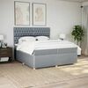 vidaXL &Kappa;&rho;&epsilon;&beta;ά&tau;&iota; Boxspring &mu;&epsilon; &Sigma;&tau;&rho;ώ&mu;&alpha; &Alpha;&nu;&omicron;&iota;&chi;&tau;ό &Gamma;&kappa;&rho;&iota; 200x200 &epsilon;&kappa;. &Upsilon;&phi;&alpha;&sigma;&mu;ά&tau;&iota;&nu;&omicron;