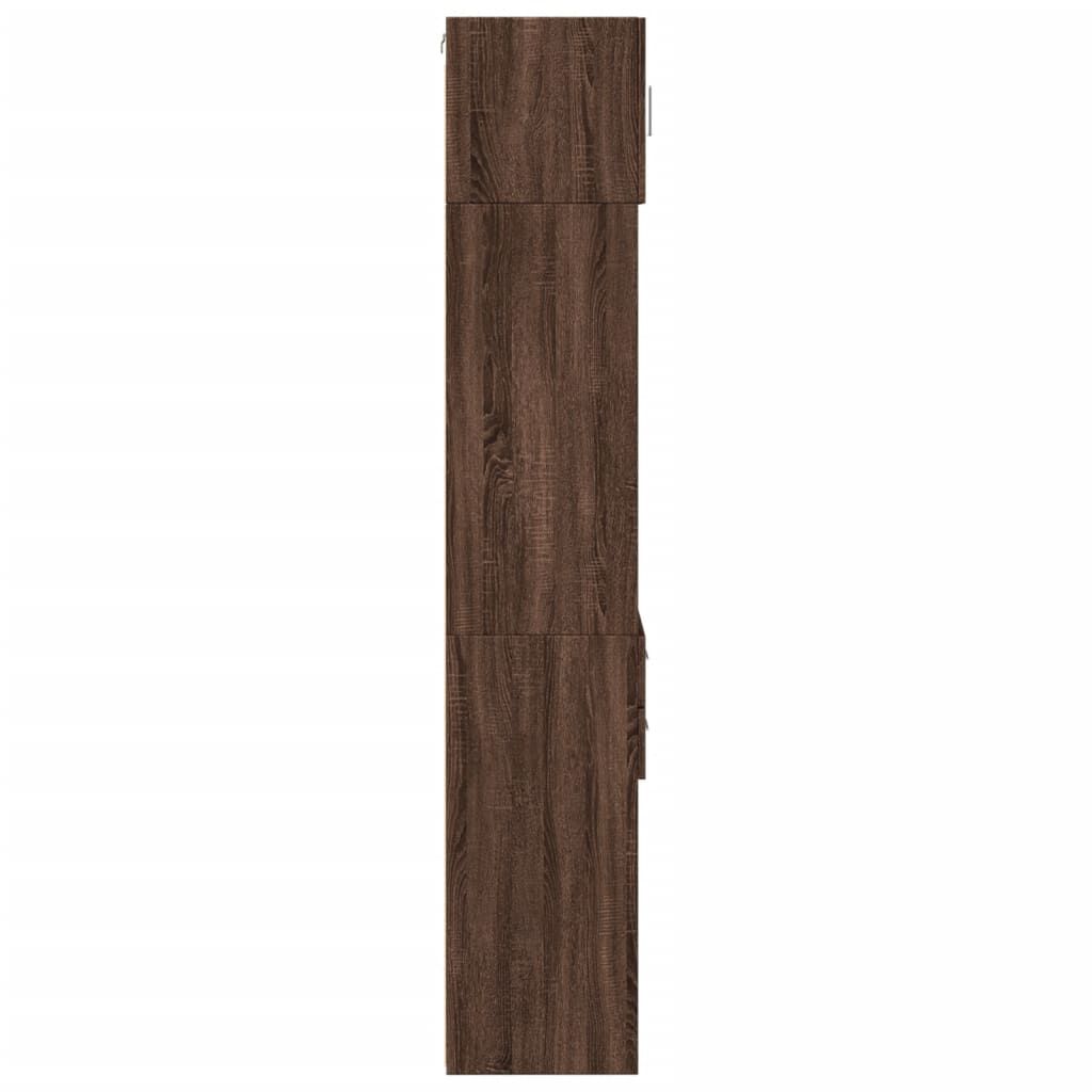 vidaXL Ντουλάπι Αποθήκευσης Στενό Δρυς 45x42,5x225 εκ. Επεξεργ. Ξύλο