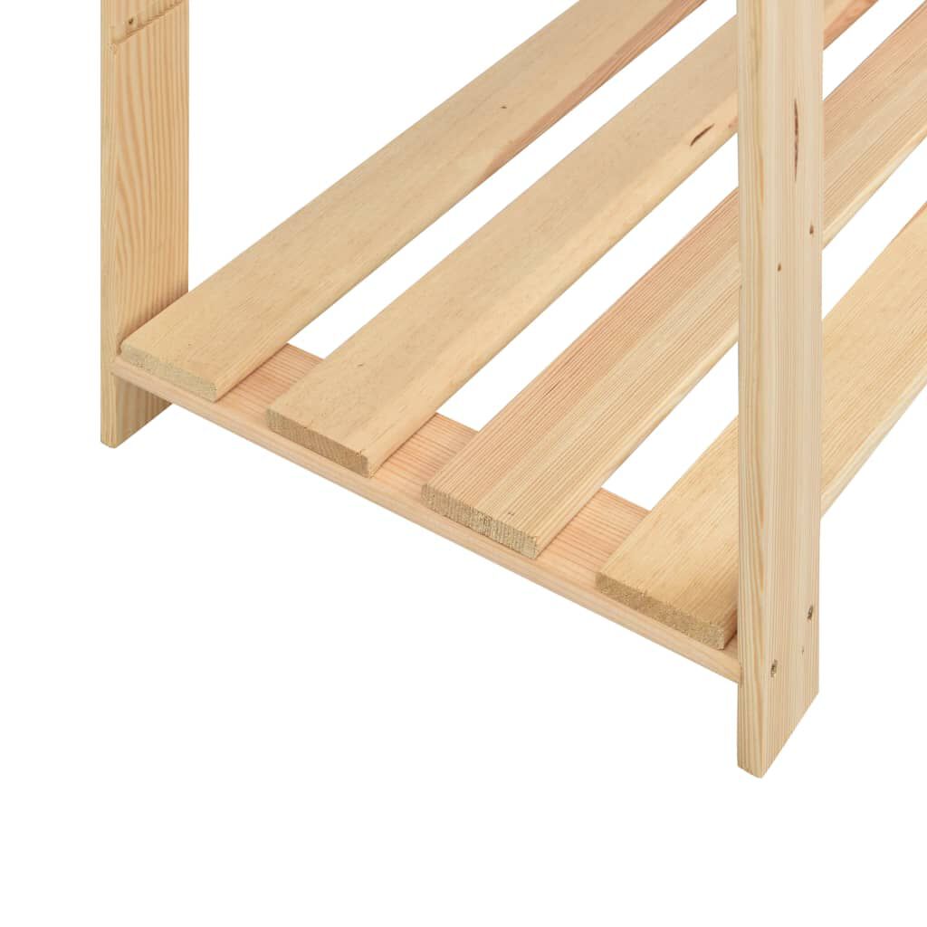 vidaXL Ραφιέρα 5 Επιπέδων 500 κ. 170 x 38 x 170 εκ. Μασίφ Ξύλο Πεύκου