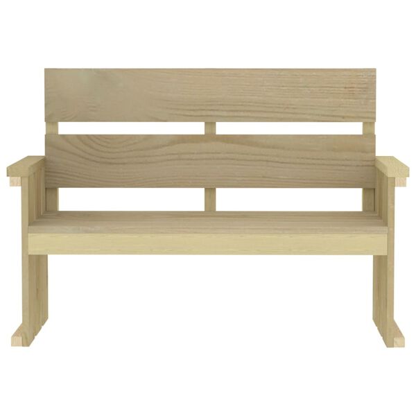 vidaXL Σετ Τραπεζαρίας Κήπου 3 Τεμαχίων από Εμποτισμένο Ξύλο Πεύκου