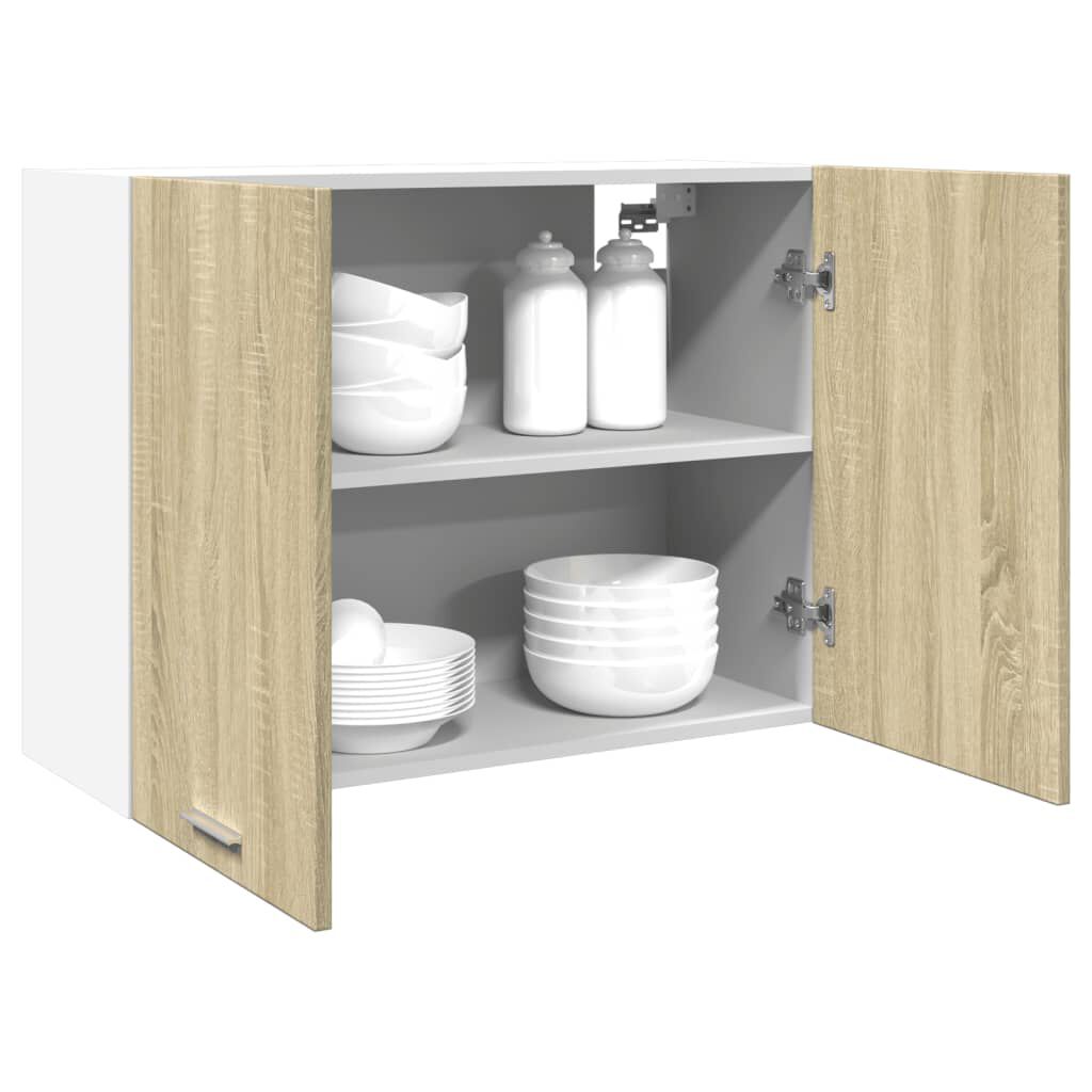 vidaXL Ντουλάπι Κρεμαστό Lyon Sonoma Δρυς 80 x 31 x 60εκ. από