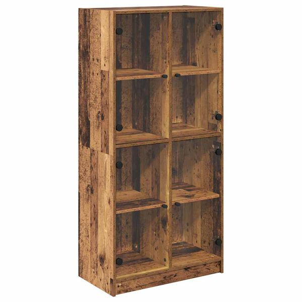 vidaXL Highboard &Pi;&alpha;&lambda;&iota;ό &Xi;ύ&lambda;&omicron; 68 x 37 x 142 &epsilon;&kappa; &Epsilon;&pi;&epsilon;&xi;&epsilon;&rho;&gamma;&alpha;&sigma;&mu;έ&nu;&omicron; &xi;ύ&lambda;&omicron;