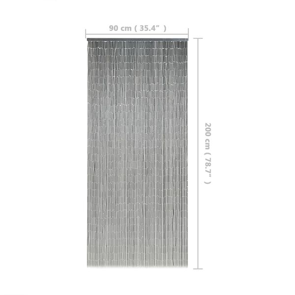 vidaXL Σήτα - Κουρτίνα Πόρτας 90 x 200 εκ. από Μπαμπού